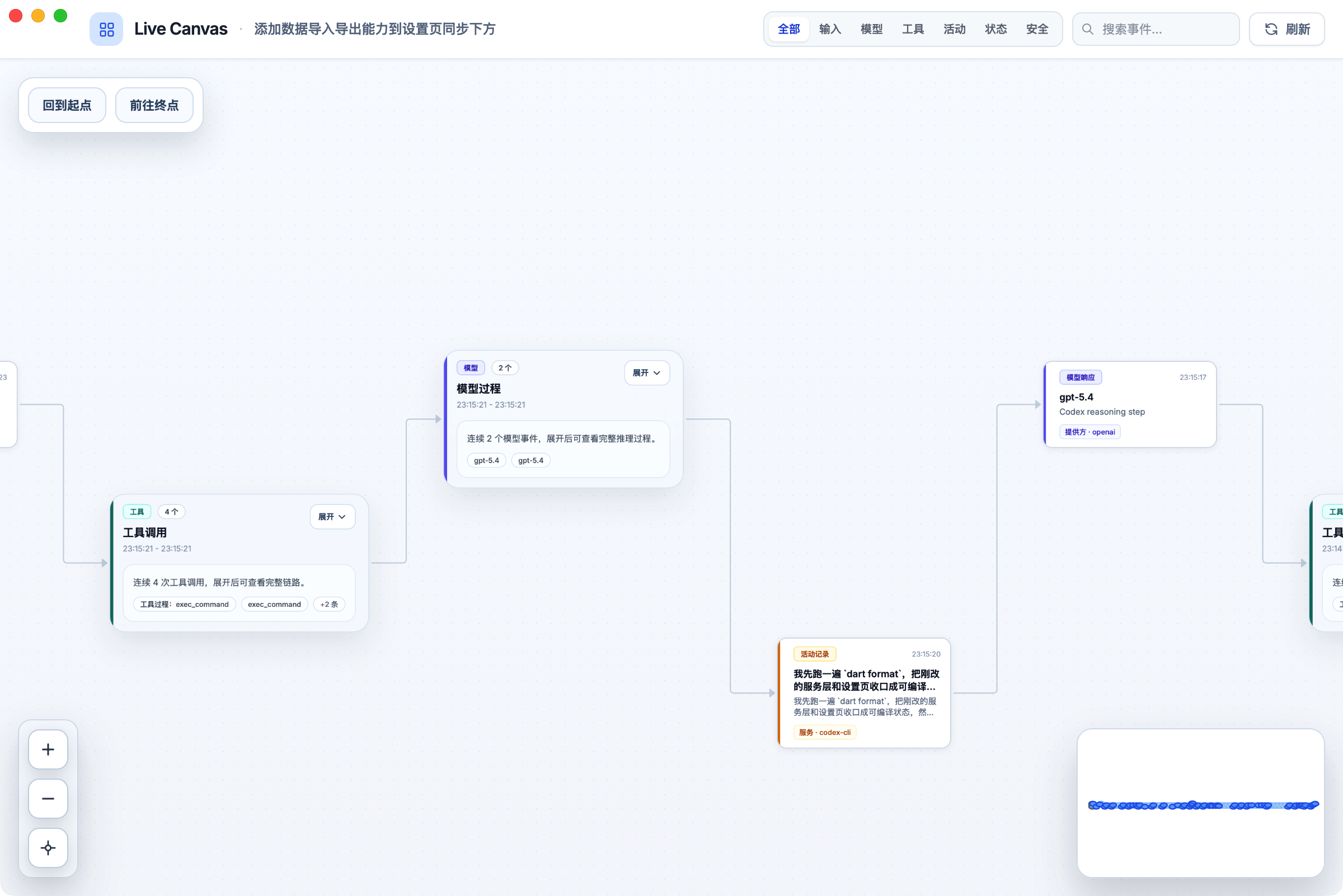 AOS Desktop 会话画布
